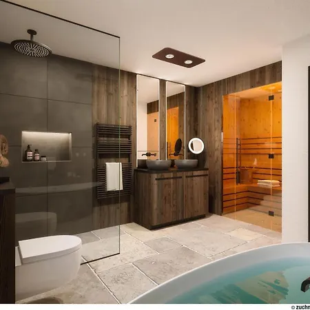 Holiday home Tomtegl-bergchalet-no-8-mit-privatsauna-infinitypool-kamin-fitnessraum-1500m-seehoehe Hochrindl